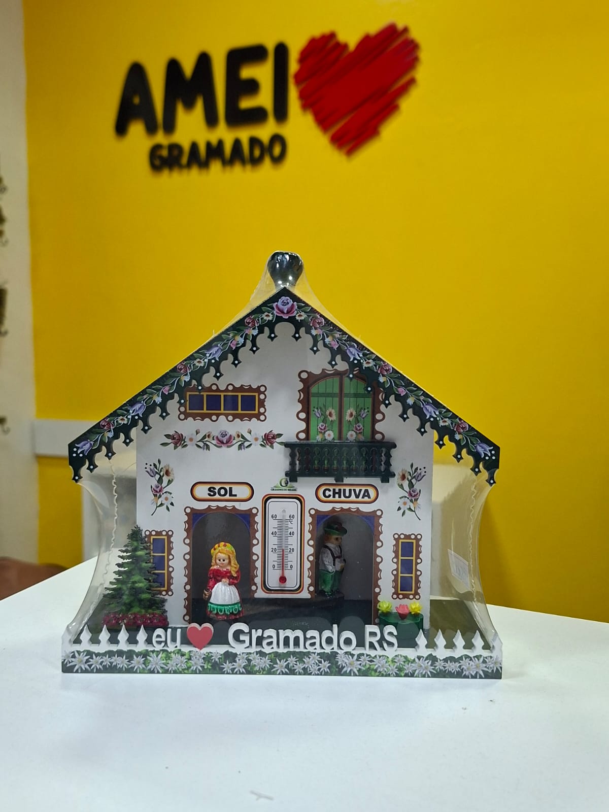 Chalé do Tempo M. Amei Gramado Branco