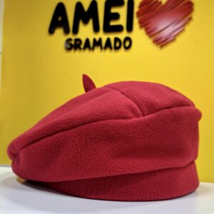 Boina Francesa Vermelha