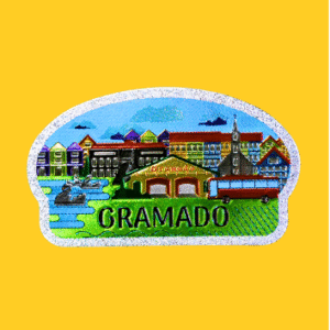 Ímã Reflexivo Cidade de Gramado