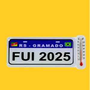 Ímã "FUI 2025" com Termômetro