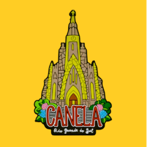 Ímã Igreja de Canela Emborrachado