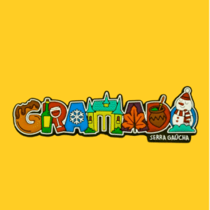 Ímã Simbolos de Gramado Emborrachado