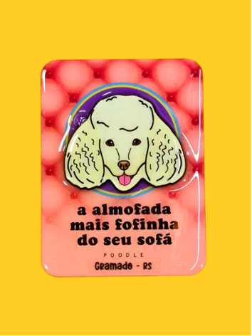 Ímã Poodle Gramado Pet