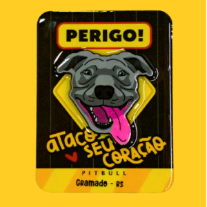 Ímã Pitbull Gramado Pet