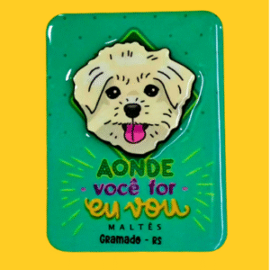 Ímã Maltês Gramado Pet