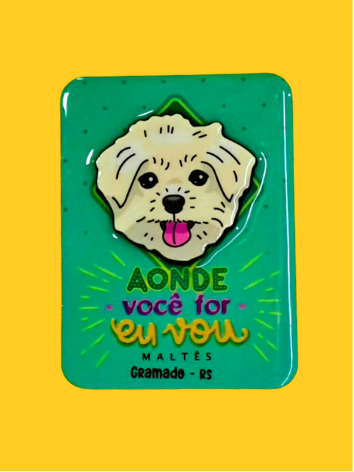 Ímã Maltês Gramado Pet