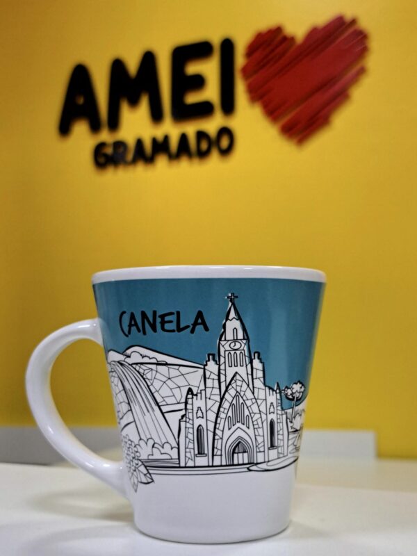 Caneca Locais Gramado e Canela Azul