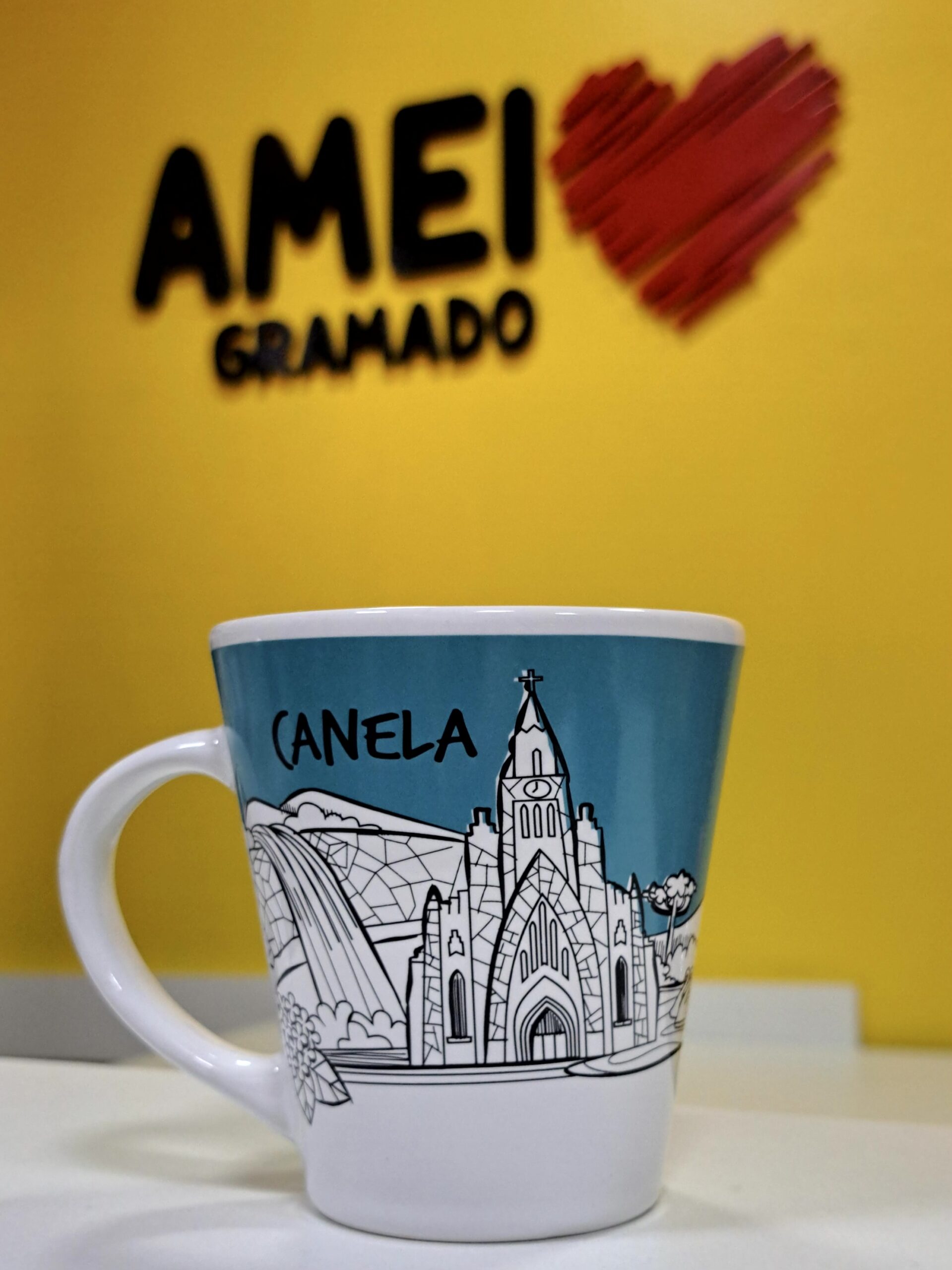 Caneca Locais Gramado e Canela Azul