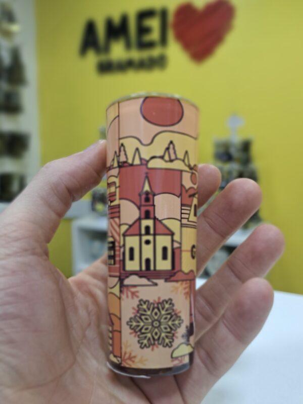 Copo Shot Drink 100 ml Paisagens de Gramado