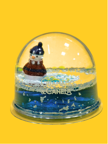 Globo de Neve Flutuante Boneco de Neve