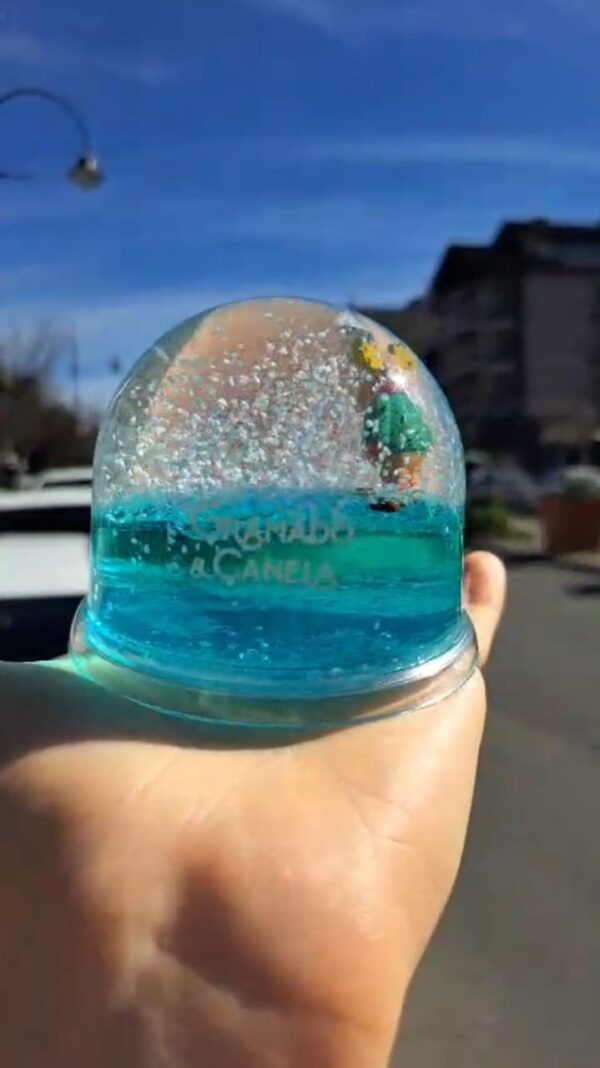 Globo de Neve Flutuante Rena - Imagem 3