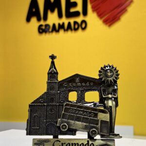 Enfeite Pórtico Kikito Igreja de Gramado Metal
