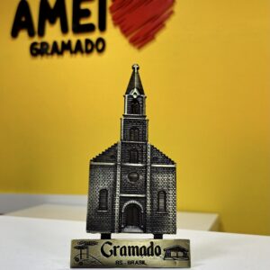 Enfeite Igreja de Gramado - Metal