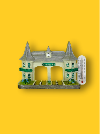 Enfeite Pórtico Novo de Gramado Termômetro
