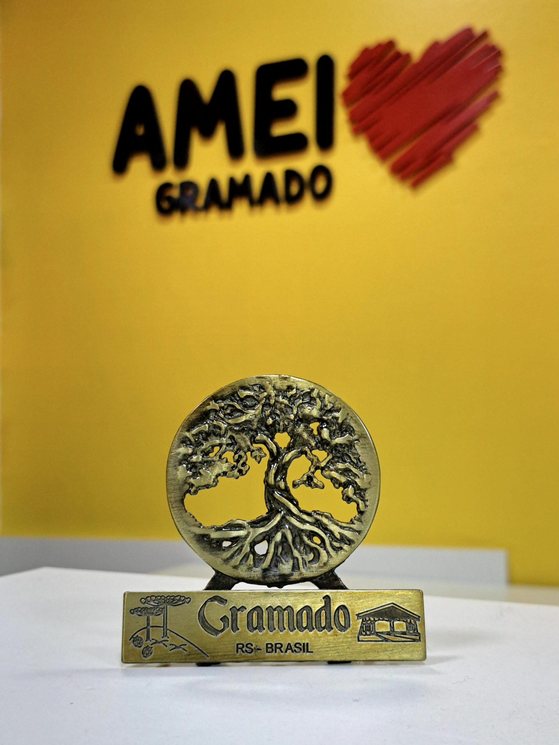 Enfeite Árvore da Vida Gramado - Metal