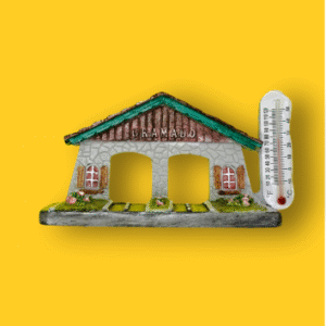 Enfeite Pórtico Velho de Gramado Termômetro
