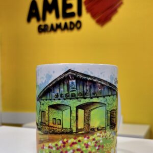 Caneca Pórtico de Gramado Colorida - Clássico NP
