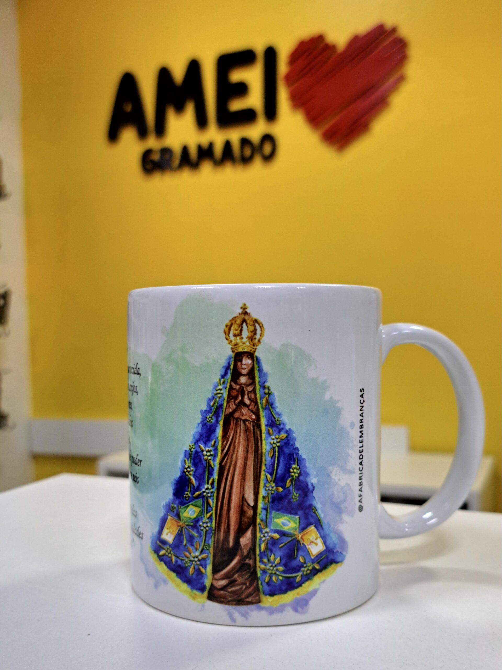 Caneca Cores 325ml Nossa Senhora Gramado