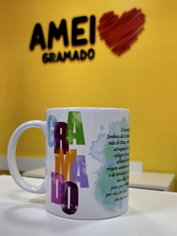 Caneca Cores 325ml Nossa Senhora Gramado - Imagem 3