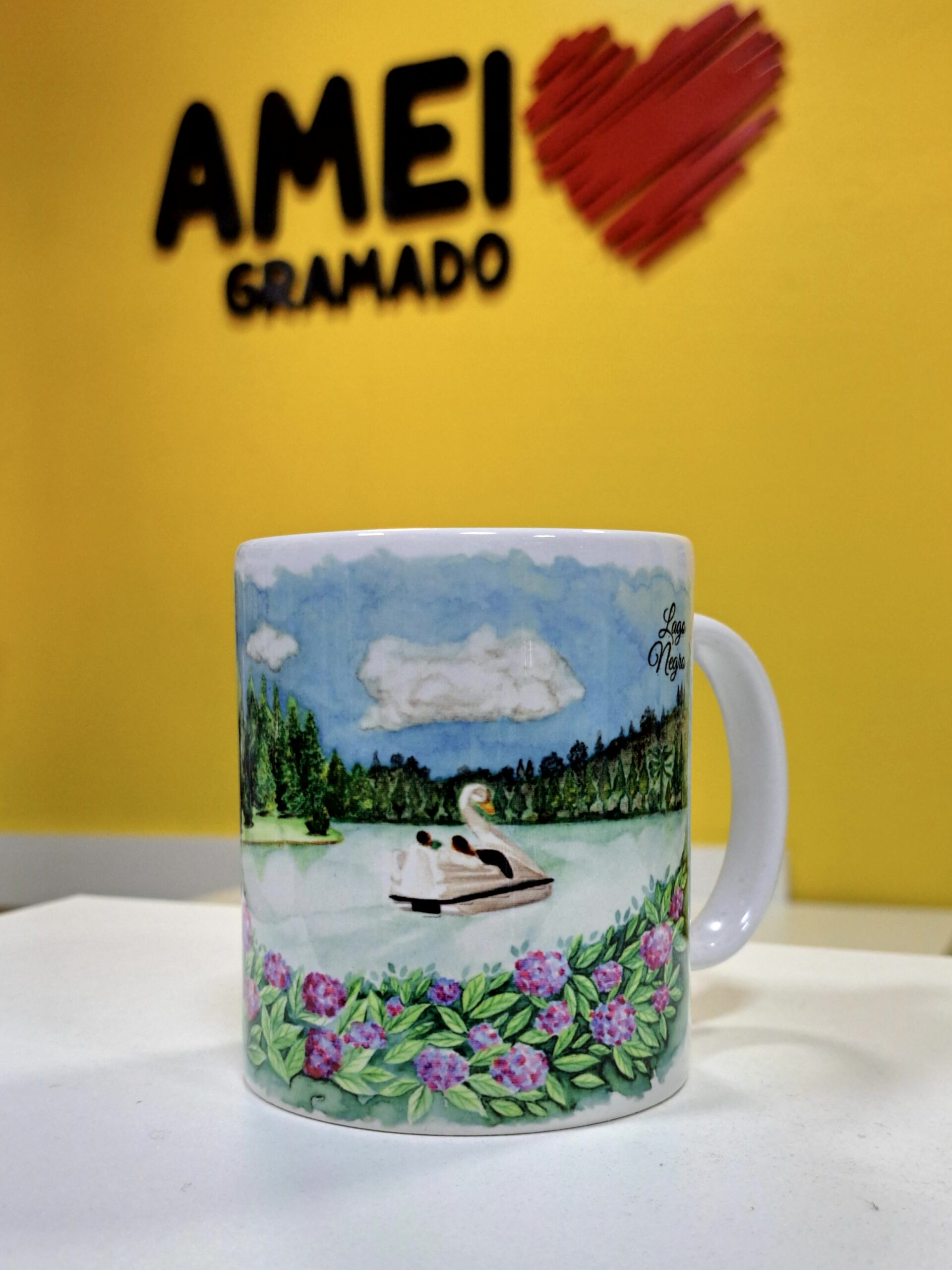 Caneca Cores 325ml Lago Negro Gramado Colorida