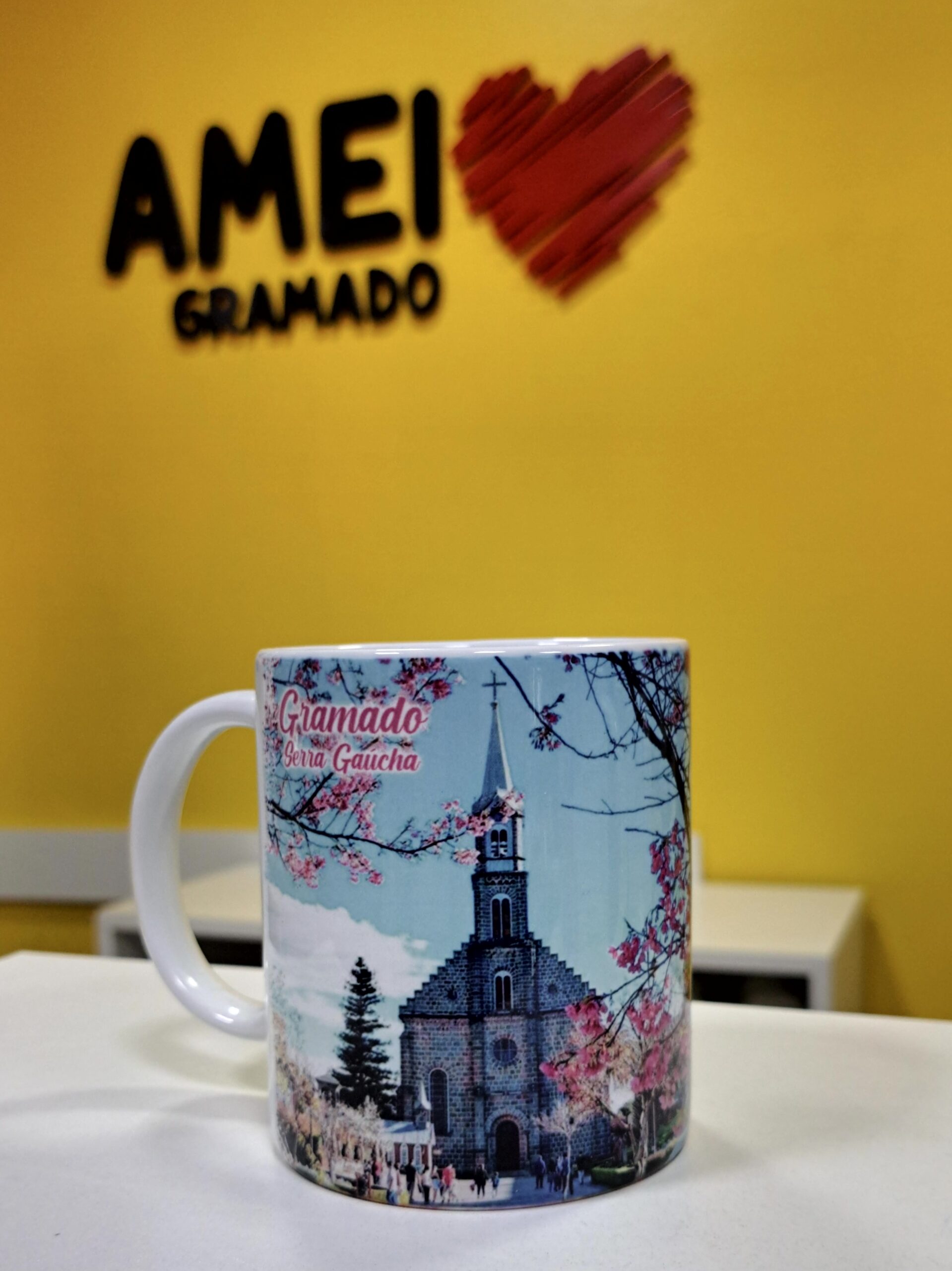 Caneca Cores 325ml Igreja de Gramado Foto