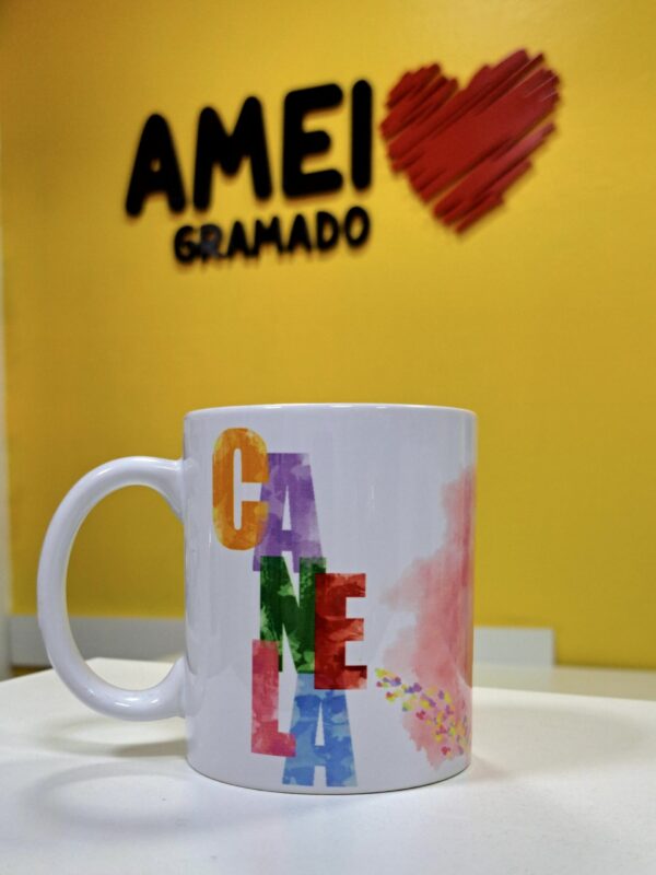 Caneca Cores 325ml Igreja de Canela Colorida - Imagem 2