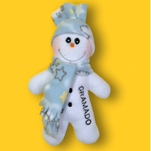Pelúcia Pequena Boneco de Neve Gramado