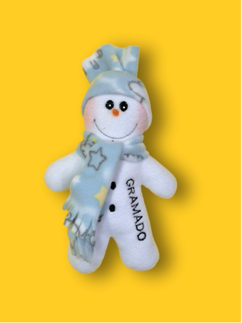 Pelúcia Pequena Boneco de Neve Gramado