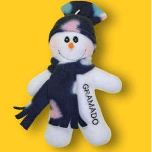 Pelúcia Pequena Boneco de Neve Gramado