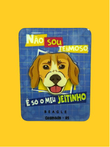 Ímã Bulldog Francês Gramado Pet