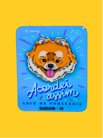 Ímã Pug Gramado Pet