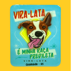 Ímã Bulldog Inglês Gramado Pet