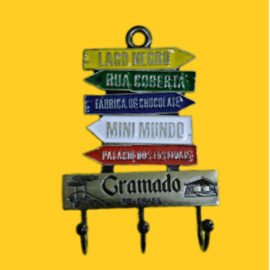 Porta-Chaves Placa Locais de Gramado