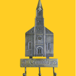 Porta-Chaves Em Gramado Lembrei de Você