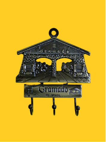 Porta-Chaves Placa Locais de Gramado