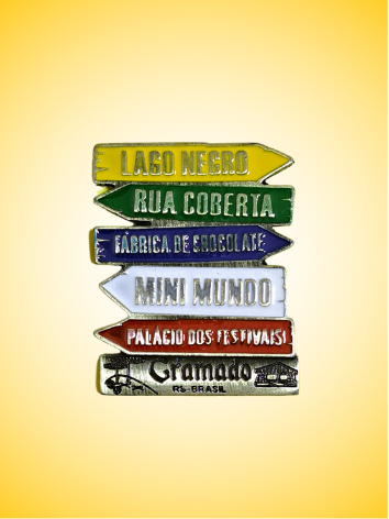 Ímã Placas Locais de Gramado