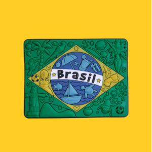 Ímã Brasil Bandeira