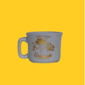 Xícara Cafezinho Branca Pórtico Antigo Mini