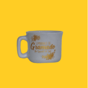 Xícara Cafezinho Branca Lembrança de Gramado