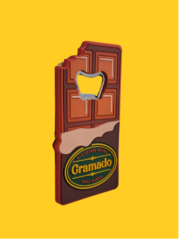 Ímã Abridor Barra de Chocolate - Imagem 2