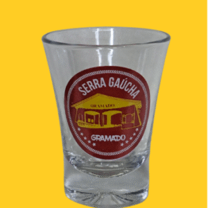 Copo Shot Curvo Pórtico Antigo