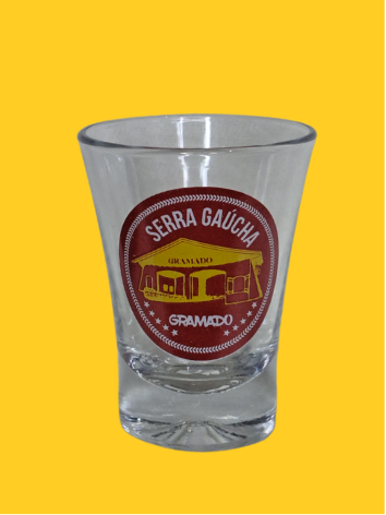 Copo Shot Curvo Pórtico Antigo