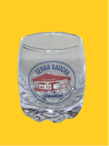 Copo Shot Base Franzida Pórtico Antigo