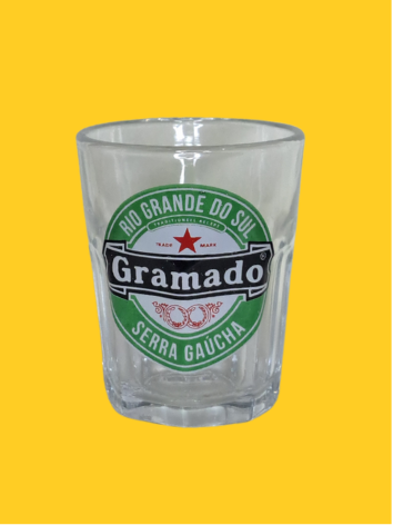 Copo Shot Mini Placas Cidades