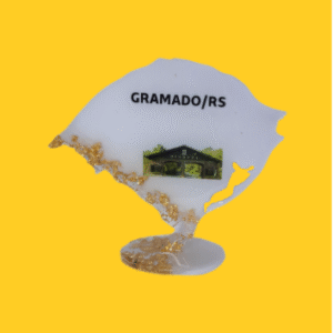 Enfeite em Gramado Lembrei de Você