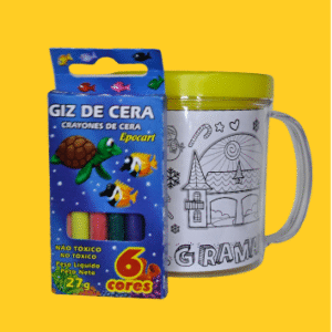 Xícara Mini Pórtico Antigo Branca