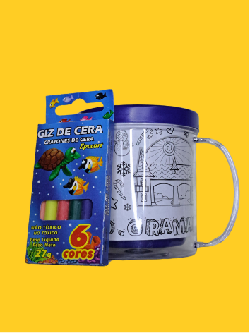 Xícara Mini Pórtico Novo Branca