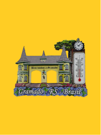 Ímã Pórtico Novo com Termômetro